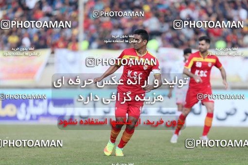 1379220, Ahvaz, , Iran Pro League، Persian Gulf Cup، 2018-19 season، Second Leg، Week 17، Foulad Khouzestan 2 v ۱ Persepolis on 2019/02/10 at Ahvaz Ghadir Stadium