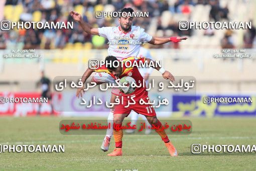 1379228, Ahvaz, , Iran Pro League، Persian Gulf Cup، 2018-19 season، Second Leg، Week 17، Foulad Khouzestan 2 v ۱ Persepolis on 2019/02/10 at Ahvaz Ghadir Stadium