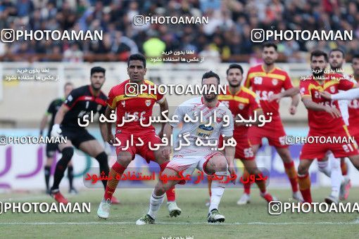 1379202, Ahvaz, , Iran Pro League، Persian Gulf Cup، 2018-19 season، Second Leg، Week 17، Foulad Khouzestan 2 v ۱ Persepolis on 2019/02/10 at Ahvaz Ghadir Stadium