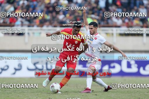 1379269, Ahvaz, , Iran Pro League، Persian Gulf Cup، 2018-19 season، Second Leg، Week 17، Foulad Khouzestan 2 v ۱ Persepolis on 2019/02/10 at Ahvaz Ghadir Stadium