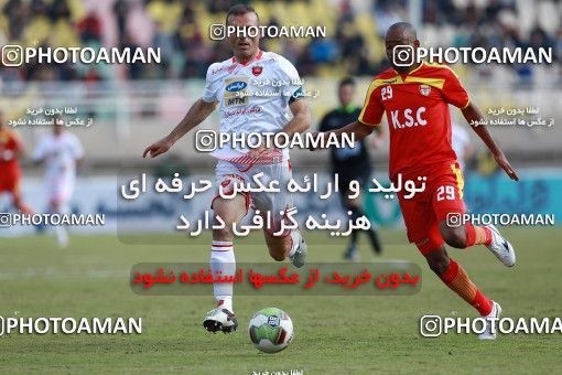 1378900, Ahvaz, , Iran Pro League، Persian Gulf Cup، 2018-19 season، Second Leg، Week 17، Foulad Khouzestan 2 v ۱ Persepolis on 2019/02/10 at Ahvaz Ghadir Stadium