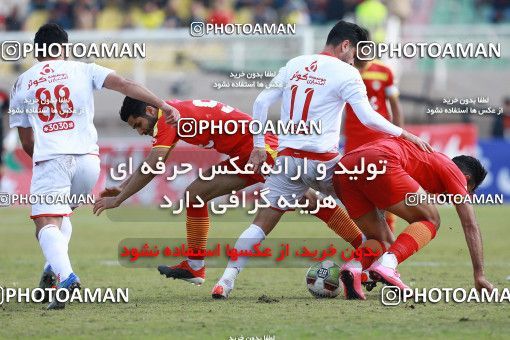 1378921, Ahvaz, , Iran Pro League، Persian Gulf Cup، 2018-19 season، Second Leg، Week 17، Foulad Khouzestan 2 v ۱ Persepolis on 2019/02/10 at Ahvaz Ghadir Stadium