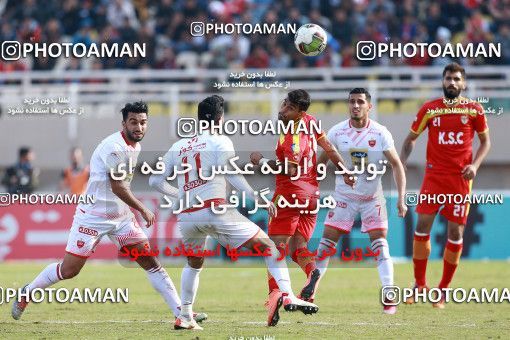 1379111, Ahvaz, , Iran Pro League، Persian Gulf Cup، 2018-19 season، Second Leg، Week 17، Foulad Khouzestan 2 v ۱ Persepolis on 2019/02/10 at Ahvaz Ghadir Stadium