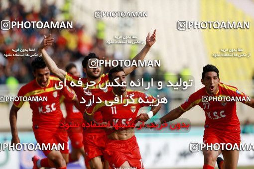 1378976, Ahvaz, , Iran Pro League، Persian Gulf Cup، 2018-19 season، Second Leg، Week 17، Foulad Khouzestan 2 v ۱ Persepolis on 2019/02/10 at Ahvaz Ghadir Stadium