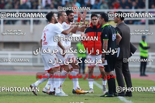 1379026, Ahvaz, , Iran Pro League، Persian Gulf Cup، 2018-19 season، Second Leg، Week 17، Foulad Khouzestan 2 v ۱ Persepolis on 2019/02/10 at Ahvaz Ghadir Stadium