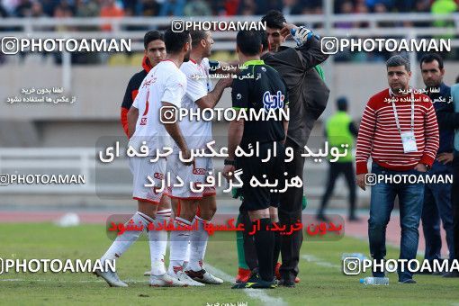 1379054, Ahvaz, , Iran Pro League، Persian Gulf Cup، 2018-19 season، Second Leg، Week 17، Foulad Khouzestan 2 v ۱ Persepolis on 2019/02/10 at Ahvaz Ghadir Stadium