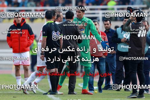 1378920, Ahvaz, , Iran Pro League، Persian Gulf Cup، 2018-19 season، Second Leg، Week 17، Foulad Khouzestan 2 v ۱ Persepolis on 2019/02/10 at Ahvaz Ghadir Stadium