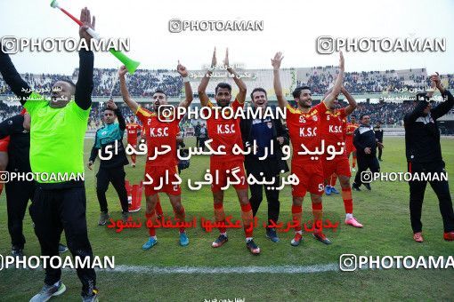 1379046, Ahvaz, , Iran Pro League، Persian Gulf Cup، 2018-19 season، Second Leg، Week 17، Foulad Khouzestan 2 v ۱ Persepolis on 2019/02/10 at Ahvaz Ghadir Stadium