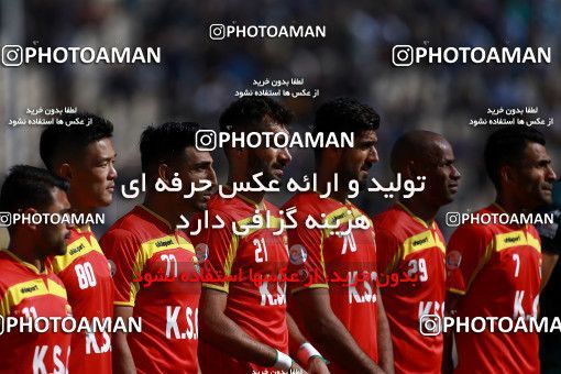 1382446, Ahvaz, , Iran Pro League، Persian Gulf Cup، 2018-19 season، Second Leg، Week 20، Foulad Khouzestan ۱ v 3 Esteghlal on 2019/02/28 at Ahvaz Ghadir Stadium