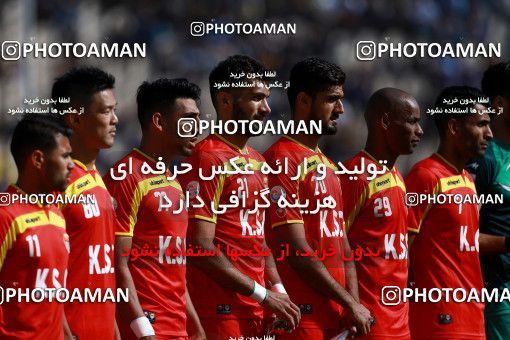 1382378, Ahvaz, , Iran Pro League، Persian Gulf Cup، 2018-19 season، Second Leg، Week 20، Foulad Khouzestan ۱ v 3 Esteghlal on 2019/02/28 at Ahvaz Ghadir Stadium