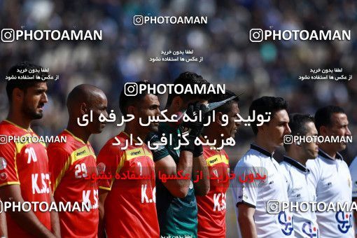 1382387, Ahvaz, , Iran Pro League، Persian Gulf Cup، 2018-19 season، Second Leg، Week 20، Foulad Khouzestan ۱ v 3 Esteghlal on 2019/02/28 at Ahvaz Ghadir Stadium