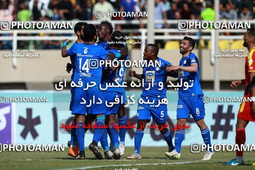 1382426, Ahvaz, , Iran Pro League، Persian Gulf Cup، 2018-19 season، Second Leg، Week 20، Foulad Khouzestan ۱ v 3 Esteghlal on 2019/02/28 at Ahvaz Ghadir Stadium