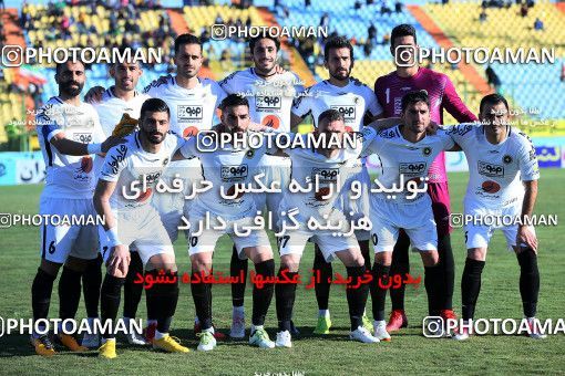 1383037, Abadan, , Iran Pro League، Persian Gulf Cup، 2018-19 season، Second Leg، Week 16، Sanat Naft Abadan ۰ v ۰ Sepahan on 2019/02/02 at Takhti Stadium Abadan