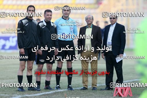 1382918, Masjed Soleyman, , Iran Pro League، Persian Gulf Cup، 2018-19 season، Second Leg، Week 17، Naft M Soleyman ۱ v ۱ Pars Jonoubi Jam on 2019/02/12 at Behnam Mohammadi Stadium