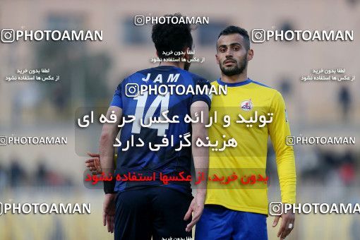 1382926, Masjed Soleyman, , Iran Pro League، Persian Gulf Cup، 2018-19 season، Second Leg، Week 17، Naft M Soleyman ۱ v ۱ Pars Jonoubi Jam on 2019/02/12 at Behnam Mohammadi Stadium