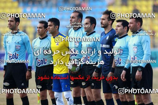 1382315, Masjed Soleyman, , Iran Pro League، Persian Gulf Cup، 2018-19 season، Second Leg، Week 17، Naft M Soleyman ۱ v ۱ Pars Jonoubi Jam on 2019/02/12 at Behnam Mohammadi Stadium