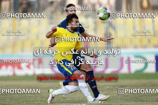 1382223, Masjed Soleyman, , Iran Pro League، Persian Gulf Cup، 2018-19 season، Second Leg، Week 17، Naft M Soleyman ۱ v ۱ Pars Jonoubi Jam on 2019/02/12 at Behnam Mohammadi Stadium