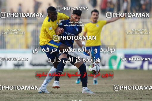 1382328, Masjed Soleyman, , Iran Pro League، Persian Gulf Cup، 2018-19 season، Second Leg، Week 17، Naft M Soleyman ۱ v ۱ Pars Jonoubi Jam on 2019/02/12 at Behnam Mohammadi Stadium