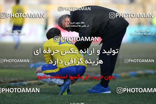 1382805, Ahvaz, , Iran Pro League، Persian Gulf Cup، 2018-19 season، Second Leg، Week 20، Naft M Soleyman 2 v 2 Nassaji Mazandaran F.C on 2019/03/01 at Behnam Mohammadi Stadium