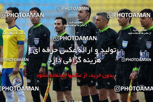 1382588, Ahvaz, , Iran Pro League، Persian Gulf Cup، 2018-19 season، Second Leg، Week 20، Naft M Soleyman 2 v 2 Nassaji Mazandaran F.C on 2019/03/01 at Behnam Mohammadi Stadium