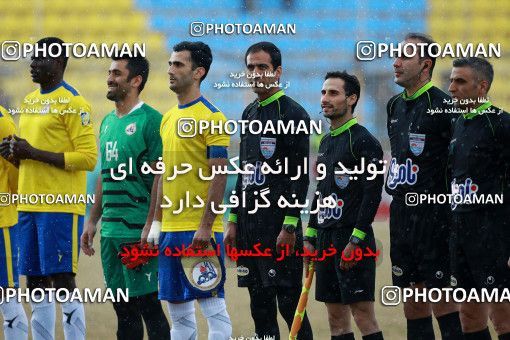 1382713, Ahvaz, , Iran Pro League، Persian Gulf Cup، 2018-19 season، Second Leg، Week 20، Naft M Soleyman 2 v 2 Nassaji Mazandaran F.C on 2019/03/01 at Behnam Mohammadi Stadium