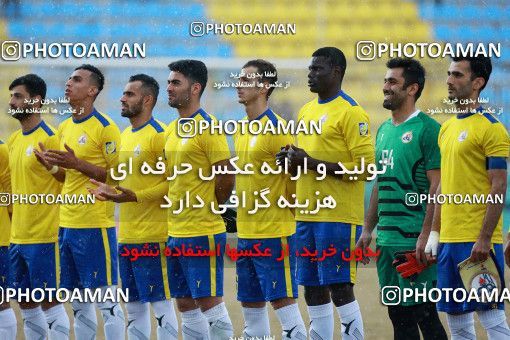 1382747, Ahvaz, , Iran Pro League، Persian Gulf Cup، 2018-19 season، Second Leg، Week 20، Naft M Soleyman 2 v 2 Nassaji Mazandaran F.C on 2019/03/01 at Behnam Mohammadi Stadium