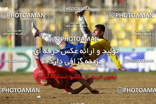 1382754, Ahvaz, , Iran Pro League، Persian Gulf Cup، 2018-19 season، Second Leg، Week 20، Naft M Soleyman 2 v 2 Nassaji Mazandaran F.C on 2019/03/01 at Behnam Mohammadi Stadium