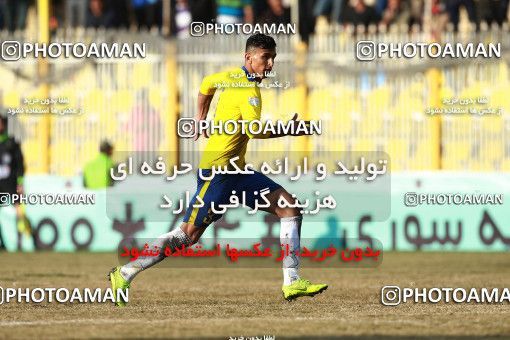 1382712, Ahvaz, , Iran Pro League، Persian Gulf Cup، 2018-19 season، Second Leg، Week 20، Naft M Soleyman 2 v 2 Nassaji Mazandaran F.C on 2019/03/01 at Behnam Mohammadi Stadium