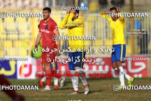 1382690, Ahvaz, , Iran Pro League، Persian Gulf Cup، 2018-19 season، Second Leg، Week 20، Naft M Soleyman 2 v 2 Nassaji Mazandaran F.C on 2019/03/01 at Behnam Mohammadi Stadium