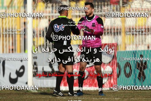 1382742, Ahvaz, , Iran Pro League، Persian Gulf Cup، 2018-19 season، Second Leg، Week 20، Naft M Soleyman 2 v 2 Nassaji Mazandaran F.C on 2019/03/01 at Behnam Mohammadi Stadium