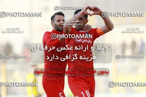 1382645, Ahvaz, , Iran Pro League، Persian Gulf Cup، 2018-19 season، Second Leg، Week 20، Naft M Soleyman 2 v 2 Nassaji Mazandaran F.C on 2019/03/01 at Behnam Mohammadi Stadium