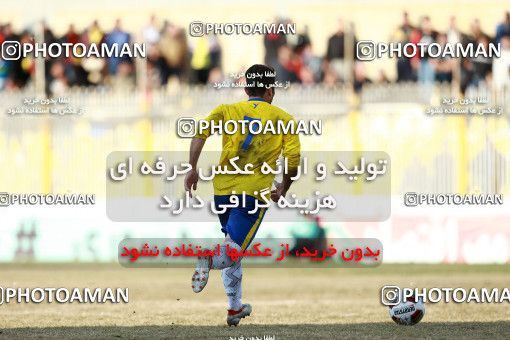 1382668, Ahvaz, , Iran Pro League، Persian Gulf Cup، 2018-19 season، Second Leg، Week 20، Naft M Soleyman 2 v 2 Nassaji Mazandaran F.C on 2019/03/01 at Behnam Mohammadi Stadium