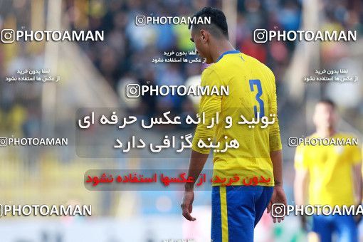 1382701, Ahvaz, , Iran Pro League، Persian Gulf Cup، 2018-19 season، Second Leg، Week 20، Naft M Soleyman 2 v 2 Nassaji Mazandaran F.C on 2019/03/01 at Behnam Mohammadi Stadium