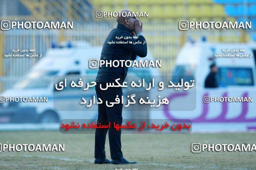 1382626, Ahvaz, , Iran Pro League، Persian Gulf Cup، 2018-19 season، Second Leg، Week 20، Naft M Soleyman 2 v 2 Nassaji Mazandaran F.C on 2019/03/01 at Behnam Mohammadi Stadium