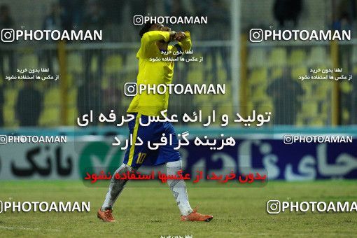 1382646, Ahvaz, , Iran Pro League، Persian Gulf Cup، 2018-19 season، Second Leg، Week 20، Naft M Soleyman 2 v 2 Nassaji Mazandaran F.C on 2019/03/01 at Behnam Mohammadi Stadium