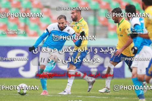 1387427, Tehran,Shahr Qods, , Iran Pro League، Persian Gulf Cup، 2018-19 season، Second Leg، Week 22، Paykan ۱ v ۱ Sanat Naft Abadan on 2019/03/17 at Shahr-e Qods Stadium