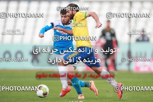 1388192, Tehran,Shahr Qods, , Iran Pro League، Persian Gulf Cup، 2018-19 season، Second Leg، Week 22، Paykan ۱ v ۱ Sanat Naft Abadan on 2019/03/17 at Shahr-e Qods Stadium