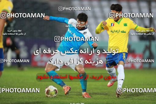 1387398, Tehran,Shahr Qods, , Iran Pro League، Persian Gulf Cup، 2018-19 season، Second Leg، Week 22، Paykan ۱ v ۱ Sanat Naft Abadan on 2019/03/17 at Shahr-e Qods Stadium