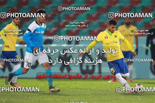 1388120, Tehran,Shahr Qods, , Iran Pro League، Persian Gulf Cup، 2018-19 season، Second Leg، Week 22، Paykan ۱ v ۱ Sanat Naft Abadan on 2019/03/17 at Shahr-e Qods Stadium