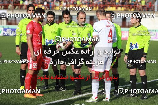 1388455, Rasht, , Iran Pro League، Persian Gulf Cup، 2018-19 season، Second Leg، Week 22، Sepid Roud Rasht ۱ v 3 Persepolis on 2019/03/16 at Sardar Jangal Stadium