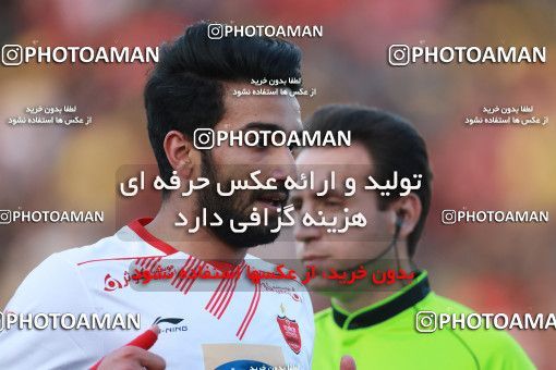 1388832, Rasht, , Iran Pro League، Persian Gulf Cup، 2018-19 season، Second Leg، Week 22، Sepid Roud Rasht ۱ v 3 Persepolis on 2019/03/16 at Sardar Jangal Stadium