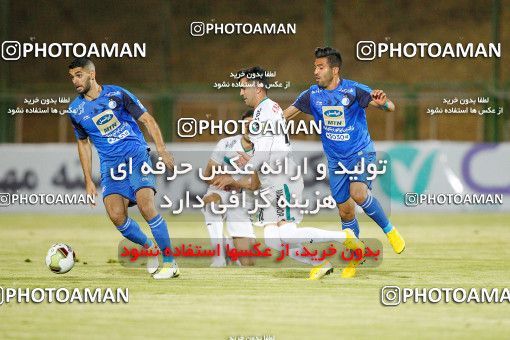 1389019, Isfahan,Fooladshahr, , Iran Pro League، Persian Gulf Cup، 2018-19 season، First Leg، Week 2، Zob Ahan Esfahan 2 v 2 Esteghlal on 2018/08/02 at Foolad Shahr Stadium