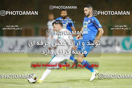 1388979, Isfahan,Fooladshahr, , Iran Pro League، Persian Gulf Cup، 2018-19 season، First Leg، Week 2، Zob Ahan Esfahan 2 v 2 Esteghlal on 2018/08/02 at Foolad Shahr Stadium