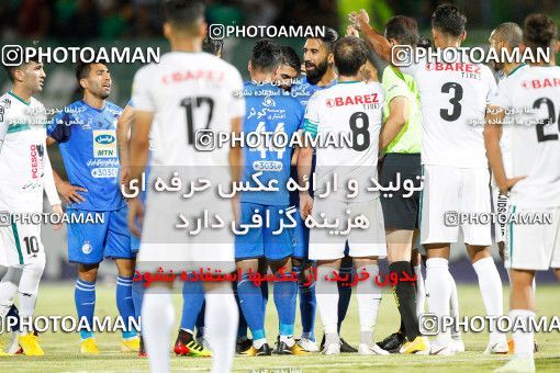 1389207, Isfahan,Fooladshahr, , لیگ برتر فوتبال ایران، Persian Gulf Cup، Week 2، First Leg، Zob Ahan Esfahan 2 v 2 Esteghlal on 2018/08/02 at Foolad Shahr Stadium