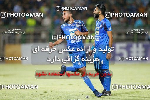 1389196, Isfahan,Fooladshahr, , Iran Pro League، Persian Gulf Cup، 2018-19 season، First Leg، Week 2، Zob Ahan Esfahan 2 v 2 Esteghlal on 2018/08/02 at Foolad Shahr Stadium