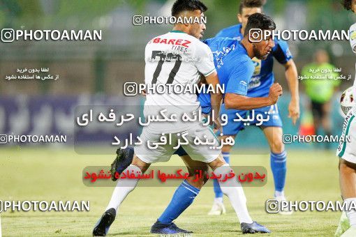 1389103, Isfahan,Fooladshahr, , Iran Pro League، Persian Gulf Cup، 2018-19 season، First Leg، Week 2، Zob Ahan Esfahan 2 v 2 Esteghlal on 2018/08/02 at Foolad Shahr Stadium