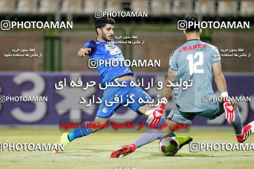 1389263, Isfahan,Fooladshahr, , Iran Pro League، Persian Gulf Cup، 2018-19 season، First Leg، Week 2، Zob Ahan Esfahan 2 v 2 Esteghlal on 2018/08/02 at Foolad Shahr Stadium