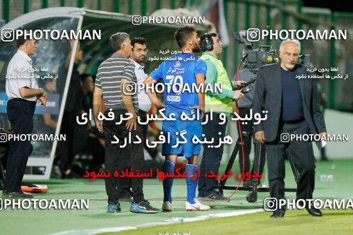 1389188, Isfahan,Fooladshahr, , لیگ برتر فوتبال ایران، Persian Gulf Cup، Week 2، First Leg، Zob Ahan Esfahan 2 v 2 Esteghlal on 2018/08/02 at Foolad Shahr Stadium