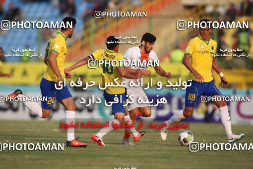 1390259, Abadan, , Iran Pro League، Persian Gulf Cup، 2018-19 season، First Leg، Week 15، Sanat Naft Abadan 2 v ۱ Saipa on 2018/12/14 at Takhti Stadium Abadan