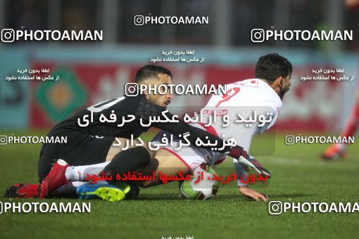 1392361, Qaem Shahr, , Iran Pro League، Persian Gulf Cup، 2018-19 season، Second Leg، Week 21، Nassaji Mazandaran F.C ۱ v ۱ Persepolis on 2019/03/08 at Vatani Football Stadium